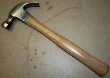 Vintage WARDS MASTER VANADIUM 16 oz. Curved Claw Hammer with Original Handle picture