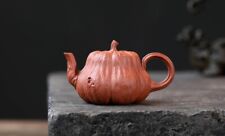 120cc chinese Yixing Handmade Zisha teapot JiangPoNi pumpkin Gongfu Tea Pot picture