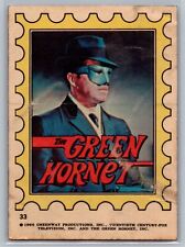 The Green Hornet 1966 Topps Green Hornet Stickers #33 - GD picture