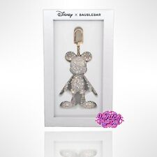 ✨️L@@k DISNEY × BUBBLEBAR BLING Rhinestone Iridescent Micky Mouse Charm ✨️ picture