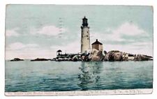 The Graves Light, Boston Harbor. Vintage Postcard 1907 picture