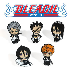 BLEACH CHARACTER PINS (5pcs) Anime Chibi Lapel Enamel Brooch Lot Set picture