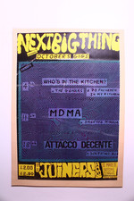 Who's In The Kitchen Poster MDMA Attacco Decente Joiners Arms Oct Late 1980s picture
