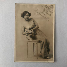 Circus Performer Dancer Acrobat Photo Photograph Print Vintage Signed picture