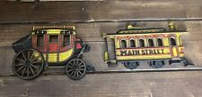 Vintage 1975 Homco  Stagecoach Trolley Wall Art Decor Western Country picture