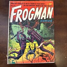 Frogman Comics #1 (1952) - Golden Age Great Colors picture