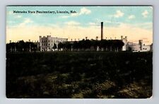 Lincoln NE-Nebraska, Nebraska Stat Penitentiary, Antique Vintage c1911 Postcard picture