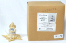 Enesco Little Messenger On Leaf Figurine With Box picture