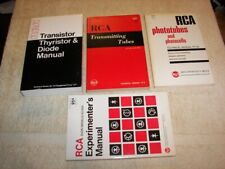 RCA Manuals Lot Of 4 / Vintage Lot From 1960s picture