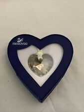 SWAROVSKI 2007 MY  HEART  SILVER SHADE CRYSTAL ORNAMENT 904170 BEST OFFERS picture