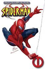 ULTIMATE SPIDER-MAN #1 INHYUK LEE FAN EXPO PHILLY WHITE VARIANT LIMIT 800 COA picture