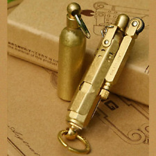 Handmade Trench Lighter WWI WWII Windproof Vintage Kerosene Pipe Lighter picture