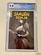 Samurai Sonja  (9.8) CGC, Variant H Sketch Issue; Leirix Li Cover- Rare Ltd. Ed. picture