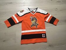 Rare Vintage Disney Devil Dogs Pluto Hockey Jersey  Youth S (6) Child picture