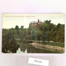 Isolation Hospital from the Don Toronto Canada 1910 Postcard Ontario picture