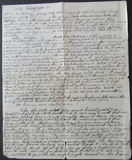 Historic Document Writers Manuscript early 1900's? (EU#206) picture