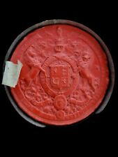 Queen Victoria Royal Wax Great Seal of Scotland Realm British Royalty Document picture