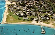 Postcard Aerial View Kennedy Compound Cape Cod MA Massachusetts 1980       M-004 picture
