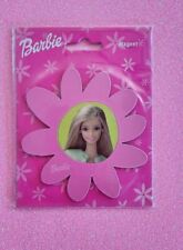  💕 Barbie PHOTO MAGNET Pink Flower Fridge / School Locker  picture