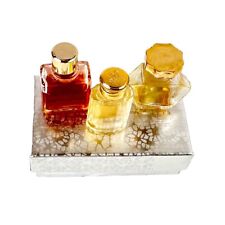 3 Vintage MICRO MINI Parfume Bottles Crepe De Chine, Schiaparelli, Sortilege picture