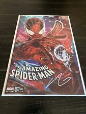Amazing Spider-Man #19 Virgin Variant Venom Remarque John Giang Signed COA picture