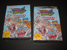 2 Wax Box 1988 Baseballs' Greatest Gross Outs Stickers 72 sealed Packs picture