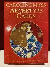 ORIGINAL 2003 ARCHETYPE ORACLE TAROT 80 CARD DECK + BOOKLET CAROLINE MYSS EXC picture