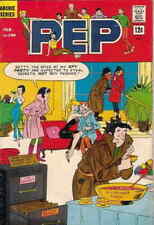 Pep #190 VG; Archie | low grade - February 1966 Goldfinger Punch - we combine sh picture