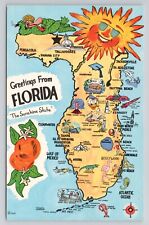 Postcard Greetings From Florida The Sunshine State picture