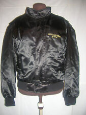 M.A.P. Vintage Black Silky Jacket Hotel San Remo Las Vegas Embroidered Size Med  picture