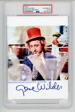 Gene Wilder ~ Signed Autographed Willy Wonka Chocolate Factory ~ PSA DNA Encased picture