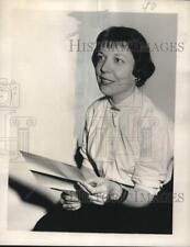 1954 Press Photo Architect Miss Mary Hogg of New Orleans - noo32084 picture
