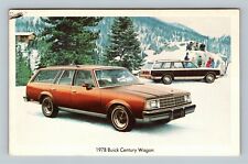 Automobiles-1978 Buick Century Wagons, Vintage Postcard picture