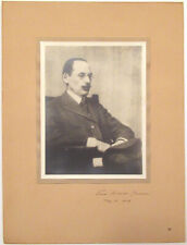 1929 American Poet Edwin Arlington Robinson Signed Portrait picture