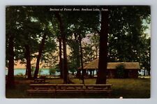 Reelfoot Lake TN-Tennessee, Section Of Picnic Area, Antique, Vintage Postcard picture