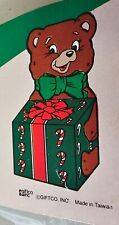 Giftco Inc Holiday Christmas Gift Boxes Teddy Bears 16 Total Boxes VTG NOS picture