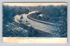 Loch Carnegie NJ-New Jersey, Aerial Delaware & Raritan Canal, Vintage Postcard picture