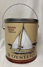 HOOPERS ISLAND Maryland OYSTER Co. 1 Gallon Oyster Can #2 Skipjack Nathan Series picture