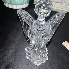Waterford Crystal Nativity Guardian Angel Figurine ~ Made In Ireland ~ 6