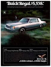 1978 Buick Regal Car - Original Print Ad (8.5in x 11in) - Vintage Advertisement picture