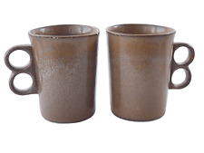 Vintage Bennington Pottery Vermont David Gil 1340 MCM 4” Coffee Cup Trigger Mug picture