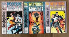 WOLVERINE PUNISHER DAMAGING EVIDENCE COMIC SET NEWSSTAND COPIES MARVEL COMICS picture