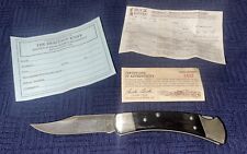 NOS HARLEY DAVIDSON BUCK 110x LOCK BACK POCKET KNIFE~2682/3000~HERITAGE KNIFE~II picture