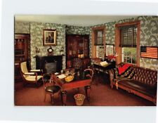 Postcard Study Restored Home of James Buchanan Lancaster Pennsylvania USA picture