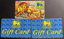 Food Lion Lot of 3 Gift Cards No Value $0 Collectable picture