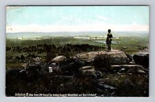 Gettysburg PA-Pennsylvania, Little Round Top, Wheatfield, Vintage c1912 Postcard picture