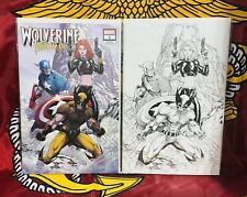 Wolverine: Madripoor Knights #1 Exclusive (LTD 3,000) and B&W (LTD 1,000) Turner picture