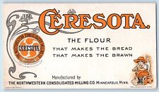 Minneapolis MN Postcard Ceresota Northwestern Consolidated Milling Co Inkblotter picture