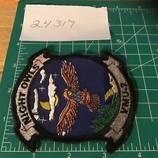 VMU 2 Unmanned Aerial Vehicle Squadron Patch Night Owls Iron On picture