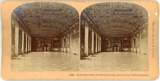 Stereo, Denmark, Sir Knights Hall, slot Frederiksborg finest in the world Vintag picture